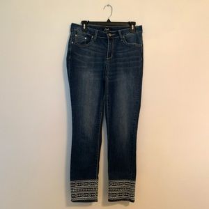 Earl Skinny Ankle Knit Jeans